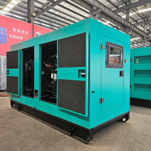 100kva 120kva 150kva 200kva Trung Quốc động cơ thương hiệu máy phát điện diesel với bánh xe trailer im lặng loại để bán - Product Image 3