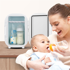 <span class=keywords><strong>Mini</strong></span> réfrigérateur, glacière chauffant, vin 6 Litre, or Rose - Product Image 5