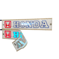Autocollant de décoration de voiture lumineux EL, autocollants logo pour voiture ou véhicule, autocollant pour pare-brise avec une épaisseur de seulement 0,2-0,8 mm