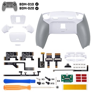 Remappable RISE Plus MAX Back Paddles Kit with Click Trigger Stops & Rubberized <b>Grip</b> for PS5 <b>Controller</b> BDM-010/020 - Product Image 1