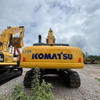 Excavatrice Komatsu PC360 d'occasion à faible nombre d'heures de fonctionnement, moteur Komatsu d'origine, 36 tonnes, pelle hydraulique sur chenilles d'occasion en stock