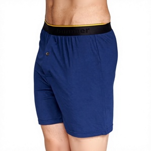 Men's Athletic Long Leg Breathable Mid-Rise <b>Boxer</b> Shorts Lightweight 100% Cotton Soft Knit Fabrics <b>Custom</b> Made Logo Direct - Product Image 3