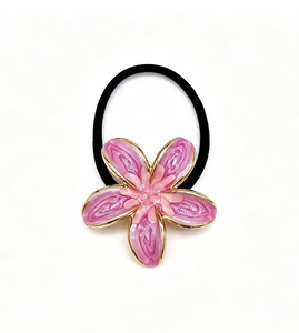 Nuevas Horquillas para el Cabello con Flores de Plumeria Estilo Boho, Románticas Horquillas con Flores Esmaltadas, Elegantes Accesorios para el Cabello para Mujer, para Vacaciones de Verano - Product Image 4