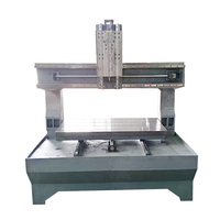 Cadre de machine de fraisage CNC 1200X650X350mm, entièrement en fonte HT250, avec rails de guidage à vis sans fin