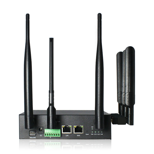 Hot Selling Enterprise 5G Dual Band Gigabit Lot Gateway Ethernet Wifi6 Wireless Industrial Router Intelligent Factory Monitoring
