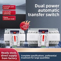 Commutateur de transfert automatique double alimentation 2P 63A ATES pour alimentation de secours CA monophasé triphasé haute puissance pour usage domestique – Fabriqué en Chine