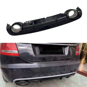 Kit carrosserie en fibre de carbone <span class=keywords><strong>RS6</strong></span>, diffuseur arrière, embouts d'échappement pour <span class=keywords><strong>AUDI</strong></span> A6 C6, pare-chocs arrière, années 2005-2012 - Product Image 4