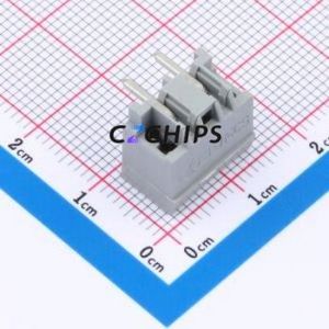 231-432/001-000 Plug-in Terminal Block Through hole Component (THT),P=5mm Connector 5mm Gray Straight Pin 2P - Product Image 2