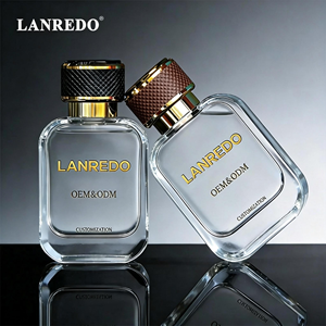 Flacone Spray Vuoto per Profumo Personalizzato con Logo, 30ml 50ml 100ml, Bottiglia in Vetro Trasparente con Tappo in Pelle - Product Image 2