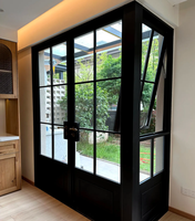 Persianas de Aluminio con Aislamiento Térmico para Ventanas Francesas de Todos los Tamaños, Cortina de Celosía de Aleación de Aluminio, Pantalla de Acero Inoxidable para Sala de Estar y Escaleras