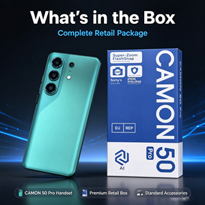 โทรศัพท์ Camon 50 Pro รุ่นดั้งเดิม หน้าจอโค้งขนาด 7.3 นิ้ว จอใหญ่ ใช้งานลื่นไหล - Product Image 4