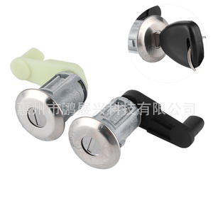 Cylindre de serrure de porte Renault Megane Scenic 7701468981 7701468982 Serrure cylindrique avec 2 clés pour portes de voiture - Product Image 5