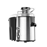 Commerciële Elektrische Citruspers Processor Oranje Groente Fruit Grote Mond Juicer Afzuigmachine