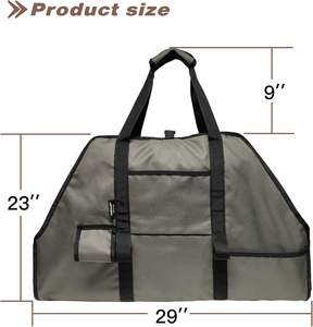 Free Sample <b>Carrier</b> <b>Log</b> for Oxford Firewood Sturdy Wood Large Camping Tote Bag with Firewood <b>Logs</b> for Indoor Use - Product Image 2