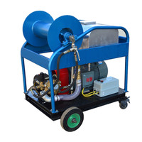La Chine a fait 28HP moteur diesel égout Jetter nettoyage de vidange débloquer la machine de nettoyage de jet d'eau à haute pression
