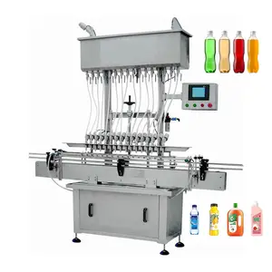 Small Low Cost Automatic Aluminum Cap Lemon Water Glass Bottle Whisky Alcohol Yogurt Filling Machine