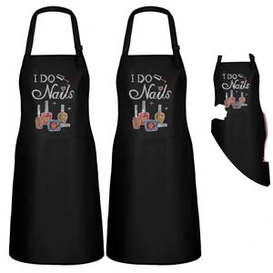Delantal sin mangas personalizable con estampado DIY, de algodón, lino y poliéster, reutilizable, para hombre y mujer, para barbacoa, cocina, limpieza y manipulación de alimentos. - Product Image 1