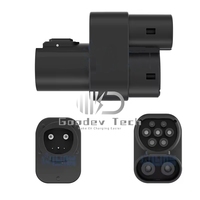 200KW Ccs Combo 2 EV Adaptateur Nouveau 1000V DC 200A Chargeur de Voiture pour Tesla CCS2 Adaptateur Plug pour Véhicules Électriques