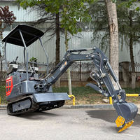 Mini-excavatrice hydraulique compacte certifiée CE, économique et fiable, avec moteur Yanmar, pompe et capacité de tranchage haute performance