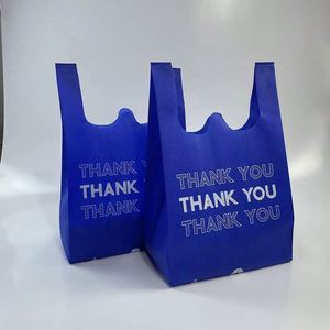 Sacs d'expédition réutilisables et écologiques en tissu non tissé polyester, procédé de pressage à chaud 1/6 1/8 - Product Image 4