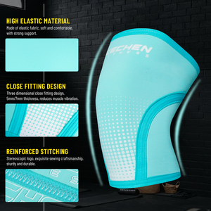 Haute qualité genouillère haltérophilie néoprène genouillères personnalisé genouillère protecteur avec Silicone pour <span class=keywords><strong>CrossFit</strong></span> - Product Image 3