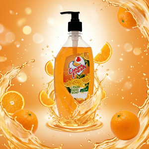 Liquid Hand <b>Soap</b> with Orange Fragrance Pump Bottle Deep Cleansing Formula for Soft Fresh and Clean Hands - Product Image 1