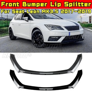 ชุดแต่งรอบคันสำหรับ Seat Leon MK3.5 ปี 2017-2019 สปอยเลอร์กันชนหน้า ครอบกันชนหน้า ชุดแต่งกันชนหน้า อุปกรณ์ตกแต่งรถยนต์ - Product Image 1
