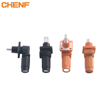 Connecteur de câble terminal étanche IP67 CHENF 200/250A mâle/femelle pour systèmes d'alimentation, stockage d'énergie, orange/noir
