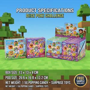 Caramelos Explosivos de 1.5g con Bloques de Píxeles, Caja Sorpresa con Juguetes de Caramelos, Juego de Caja Sorpresa para Niños con Bloques de Construcción para Bolsas de Regalo - Product Image 2