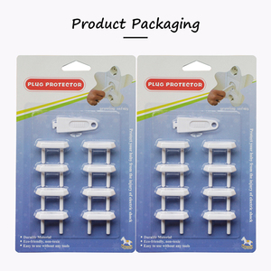 PRODIGY OL007 Brésil/Uruguay <span class=keywords><strong>Protection</strong></span> contre les chocs électriques pour bébés et enfants, protecteur <span class=keywords><strong>de</strong></span> prise, plastique écologique, ensemble <span class=keywords><strong>de</strong></span> verrous multifonctions, 8 pièces - Product Image 6