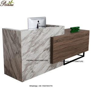 Semplice e moderno custom made salone di bellezza reception/<span class=keywords><strong>bar</strong></span> contatore - Product Image 5