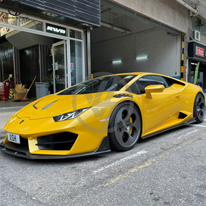 AUTO PARTS Carbon Fiber Side Skirt Finish for Lamborghini Huracan LP580 2014-2018 Left Side Body <b>Kit</b> Part - Product Image 6