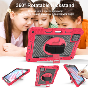 เคสแท็บเล็ตสำหรับ Xiaomi Pad7/7 pro/8/8 pro / Poco X1 ขนาด 11.2 นิ้ว พร้อมขาตั้งแบบพับเก็บได้และสายคล้องข้อมือ - Product Image 2