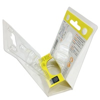Usine personnalisé bébé sucette blister emballage écologique à clapet PVC blister carte emballage boîte