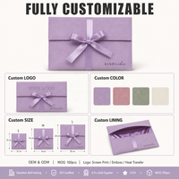 Kantong Perhiasan Beludru dengan Logo Sablon Kustom, Amplop Fashion, Dompet Hadiah Suede, Tas Ekstensi Rambut