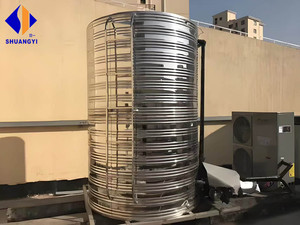 Serbatoio d'Acqua Corrugato in Acciaio Inox a Doppio Strato da 1m3 1T 220 Galloni per Acqua Piovana, per Hotel e B&B - Product Image 6