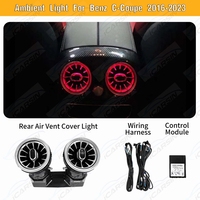 Kit d'éclairage d'ambiance intérieur LED 64 couleurs 12V pour Mercedes W205 C-Coupé C300 (2 portes) - Décoration améliorée