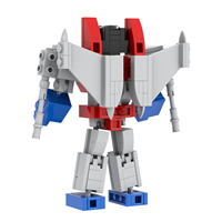 Bloques de Construcción MOOXI MOC1695, 191 Piezas, Robot Deformable, Regalo DIY, Rompecabezas, Juego de Bloques de Construcción de Anime Educativos de Plástico, Juguetes para Niños