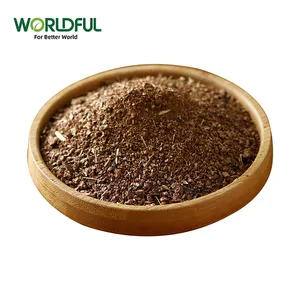 ストロー付き有機肥料茶種子ミール100% 天然肥料ストロー付き茶種子ミール
