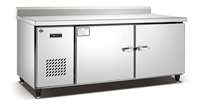 Réfrigérateur commercial horizontal pour viande et bière, congélateur d'îlot, réfrigération de cuisine