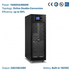 เครื่องสำรองไฟฟ้าแบบออนไลน์ DX Series DX10KCN 10kVA 8kW 220V CE ISO ระบบแปลงไฟแบบ Double Conversion สำหรับระบบควบคุมอุตสาหกรรมกำลังสูง - Product Image 5