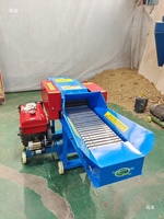 Nouveau broyeur/déchiqueteur à essence et diesel pour la paille, l'herbe et l'ensilage - Utilisation domestique et agricole 220V