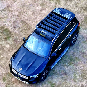 Plateforme de <span class=keywords><strong>porte</strong></span>-bagages pour <span class=keywords><strong>Mercedes</strong></span>-Benz GLB - <span class=keywords><strong>Porte</strong></span>-bagages robuste pour bagages et équipement - Product Image 1