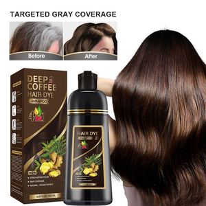 Champú para el Cabello PLOG, Colorante Natural a Base de Hierbas 4 en 1, Sin Amoníaco, Cubre Instantáneamente las Canas, Venta al Por Mayor, OEM, ODM - Product Image 4
