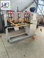 Machine de soudage par points de Projection de maille d'acier inoxydable de grillage de soudeur pneumatique de point de 220v pour le soudage de cage de poulet d'oiseaux