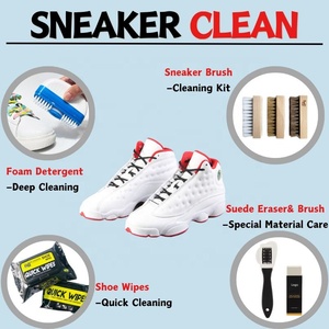 Espuma Limpiadora de Solución Rápida Sin Agua de Fácil Uso de Marca Privada <span class=keywords><strong>para</strong></span> Kits de Cuidado de Calzado - Product Image 5