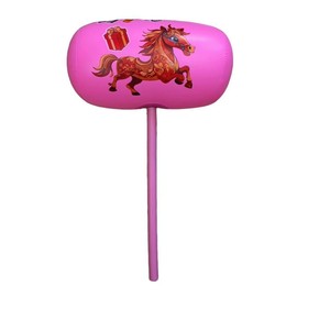 Globo Inflable de Juguete con Forma de Caballo, Año del Caballo 2026, Plástico Rojo, para Cumpleaños, Campamentos, Festivales, Juegos en Interiores y Exteriores - Product Image 4