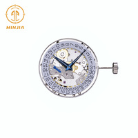 Mesin Jam Mekanik Slim Microrotor Mewah Mini Rotor Kustom Logo Oem Hangzhou 5015A