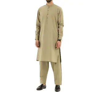 पुरुषों के लिए नए डिज़ाइन का मुस्लिम शलवार कमीज सूट, पुरुषों के लिए पूरी तरह से काटा और सिला हुआ शलवार कमीज, पुरुषों के लिए शलवार कमीज सूट