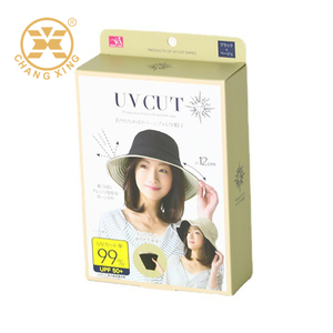 Reciclaje de embalaje plano personalizado con logotipo propio, caja colgante de entrega de sombrero, estante de tienda de estilo de moda, caja de papel de exhibición OEM al por menor - Product Image 5